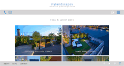 Desktop Screenshot of mylandscapes.co.uk